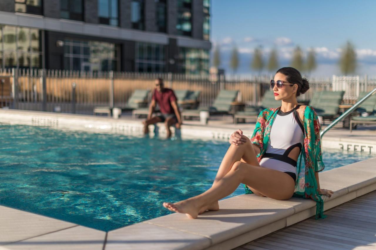 Deedee'S Sky Rise Apartments At Newport II Джърси Сити Екстериор снимка